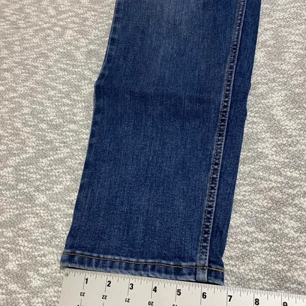 Levi's 501 blue denim straight jeans Size: W34xL32. SKU-B190#denim